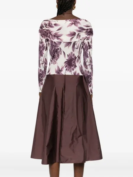Pulover Twinset cu model floral cu imagine