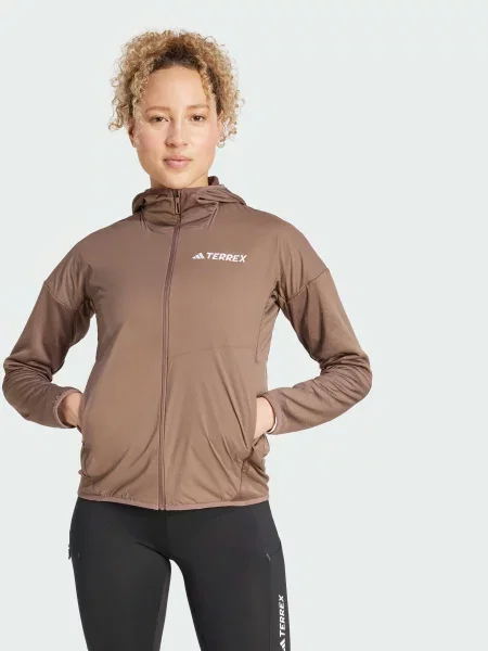 Вітровка adidas коричневий