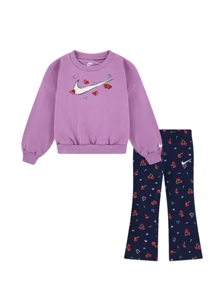 Spodnie dziecięce Nike fioletowe