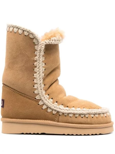 Botine Mou din piele de oaie