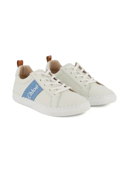 Sneakersy dziecięce Chloe białe