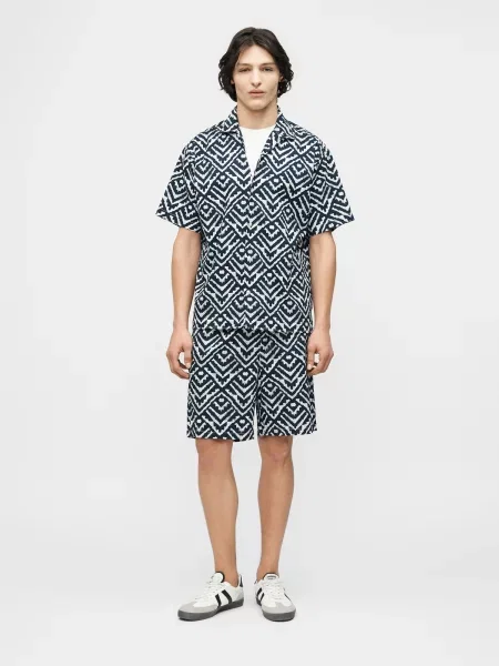 JACK & JONES Srajca JJMILO marine bela