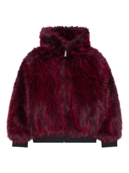 Geacă Gcds cu glugă roșu