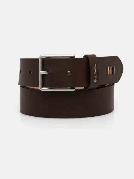 Кожен Paul Smith мъжки кафяво