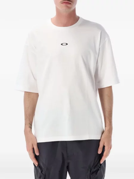 Tricou Oakley cu imagine alb