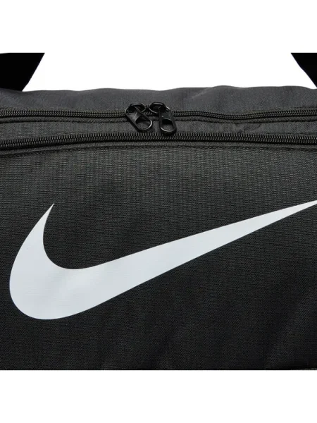 NIKE Geantă sport Brasilia / alb negru