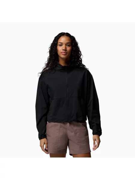 Geacă împotriva vântului pentru femei Columbia AmazeStretch black negru