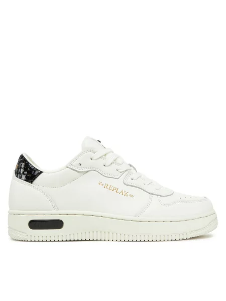 Sneakersy REPLAY białe