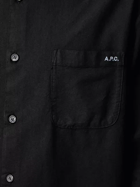 A.P.C. сорочка Mateo Logo