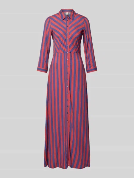 Długa sukienka z listwą guzikową model ‘SAVANNA’ Y.a.s