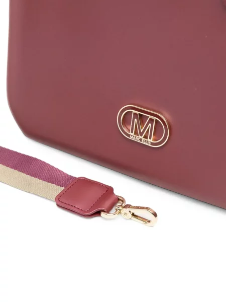 Shopper torbica Marc Ellis bez pete s autogramom crvena