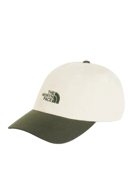 THE NORTH FACE Șapcă Norm verde pin / lână alb