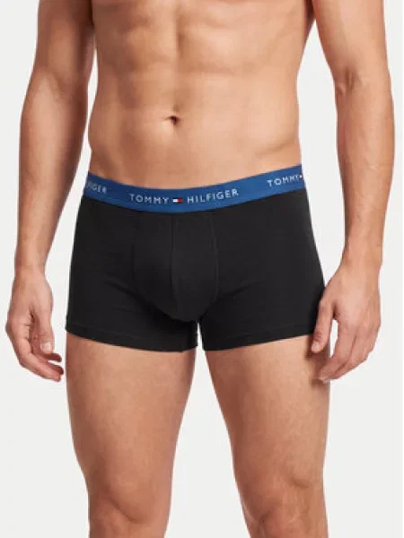Tommy Hilfiger Underwear Boxeralsók Essential kék / tengerészkék / burgundi vörös fekete