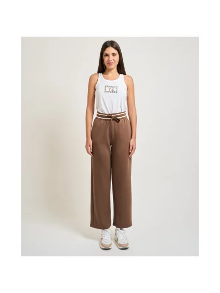 Joggery Armani Exchange brązowe