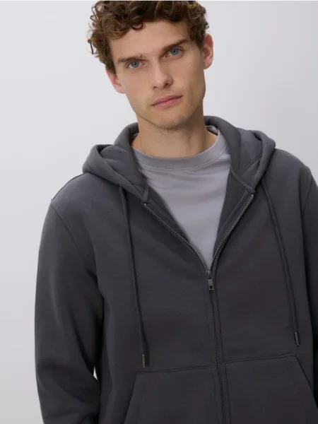 Reserved Hanorac gri-închis gri