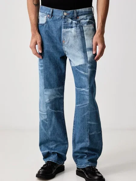 Kenzo blugi regular pentru bărbați albastru