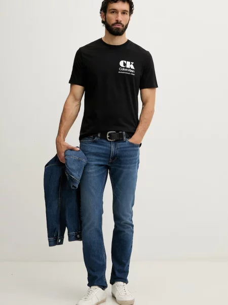 Calvin Klein Jeans kratka majica črna