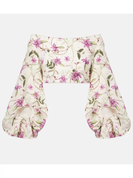 Cropp top Agua By Agua Bendita de in cu model floral