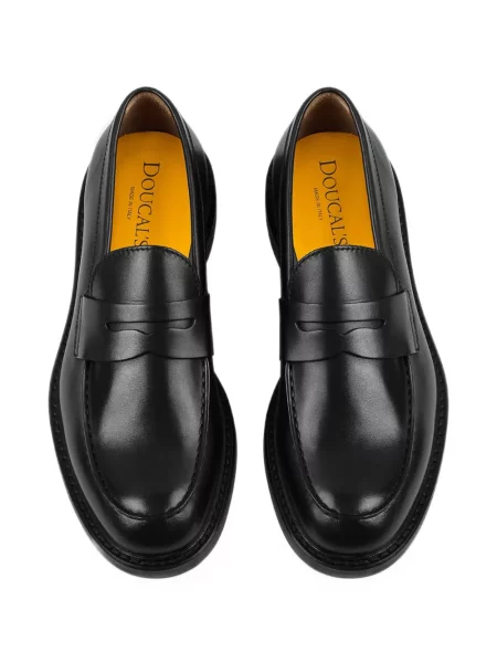Pantofi loafer Doucal's din piele negru