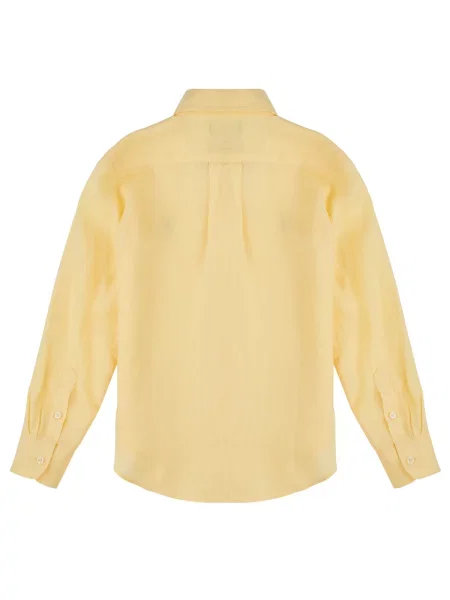 Cămașă copii Polo Ralph Lauren galben