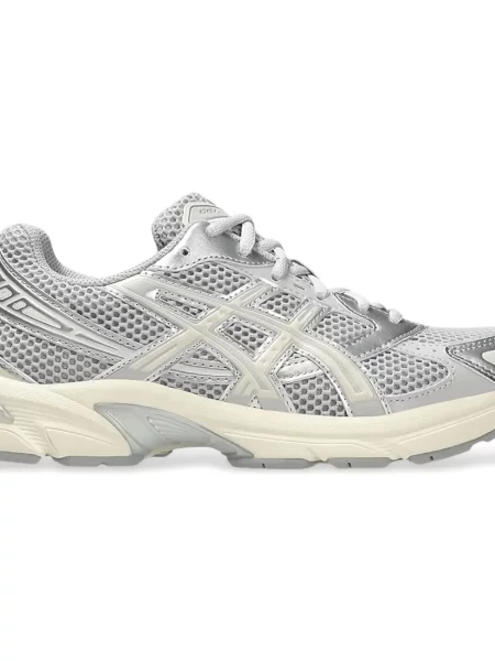 Sneakerși Asics gri