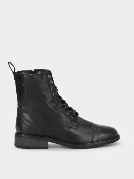 Clarks Черевики Текстиль чорний