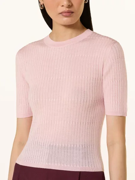 Rich & Royal Sweter Z Dzianiny rosa różowy