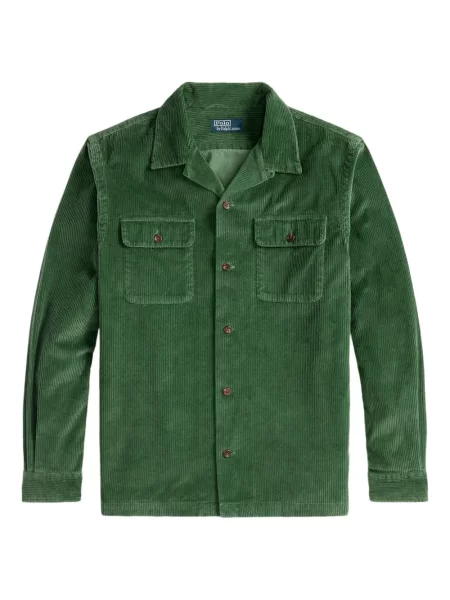 Μικρός κασκέτο Polo Ralph Lauren με χαμηλή μέση υφαίνω διαγωνίως πράσινο