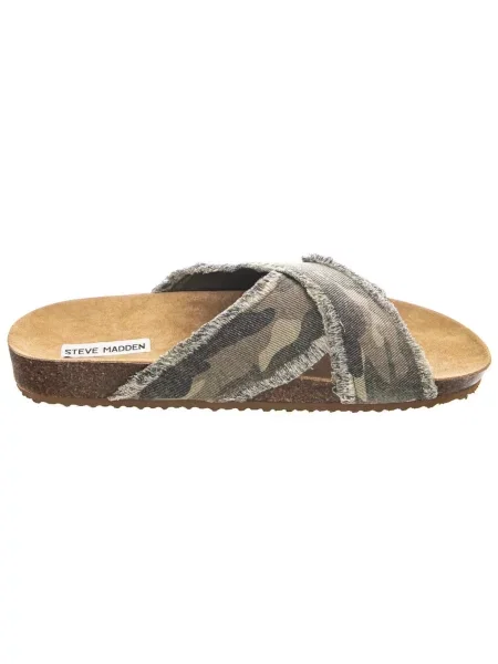 Klapki Steve Madden brązowe