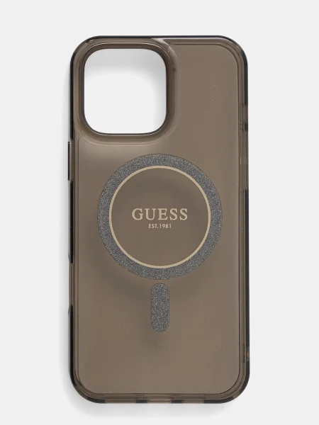 Prsteň Guess hnedá