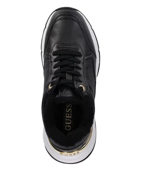 Sneakerși Guess cu platformă negru