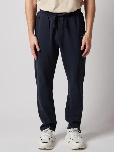 OWN Off With Nature Kalhoty Joggers Felpati Dritti tmavě modrá