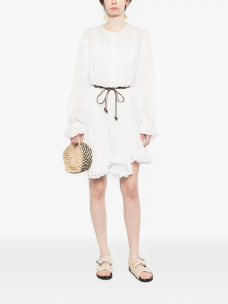 Rochie Bambah alb