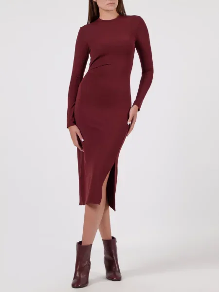 Платье Dkny бордовое