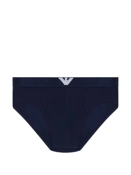 Chiloți multipac Emporio Armani cu autograf alb