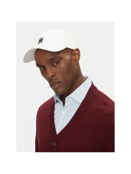 Šiltovka Tommy Hilfiger biela