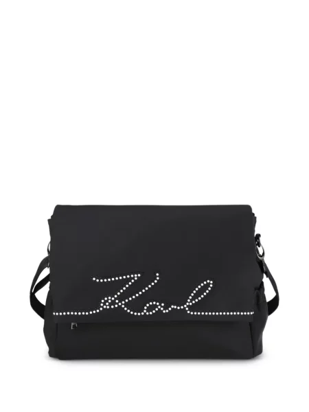 Torba dziecięca Karl Lagerfeld K/Signature czarna