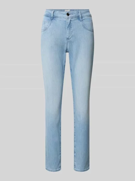 Jeans o kroju slim fit z mieszanki bawełny model SHAKIRA' Brax