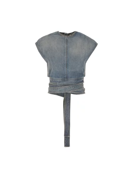 Bluzka Alaïa niebieska