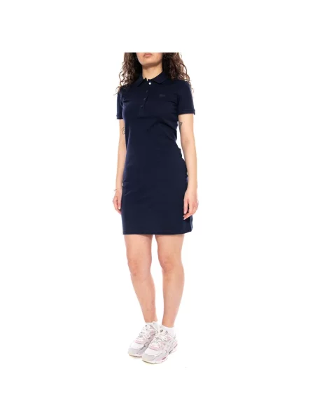 Lacoste Sukienka codzienna Granatowy niebieska