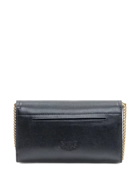 Colier Pinko din piele negru