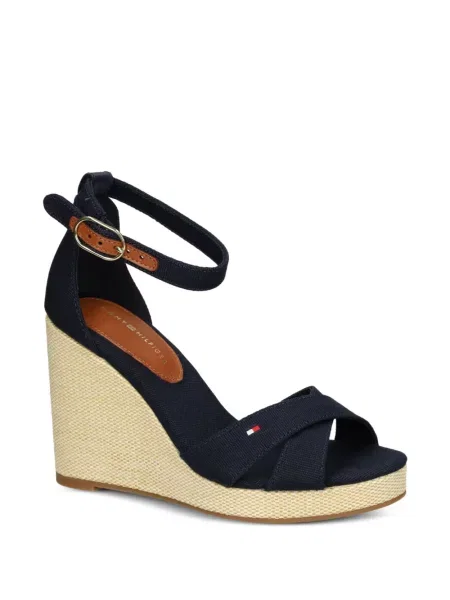Sandale Tommy Hilfiger din piele albastru