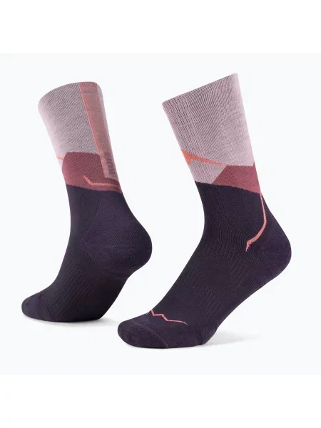 Шкарпетки BUFF Merino Lightweight Crew pink рожеві
