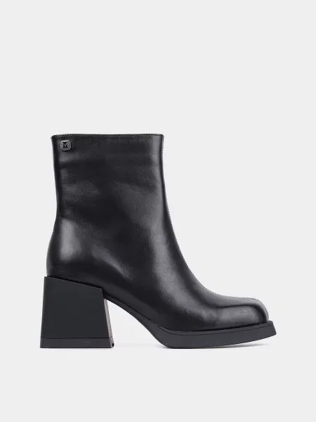 Шкіряні Ботильйони MIRATON чорний