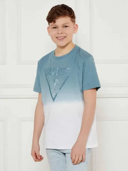 Guess Póló Zöld Regular Fit kék
