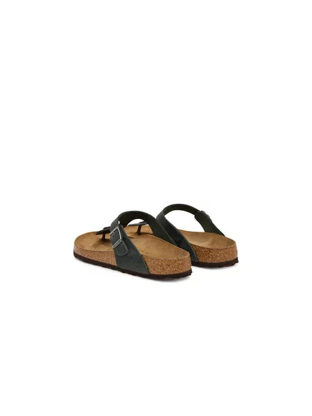 Žabky Birkenstock Gizeh Tmavě zelená