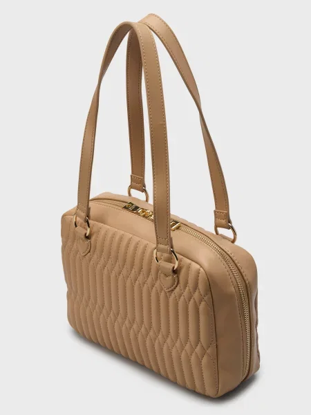 Сумка Love Moschino бежевая