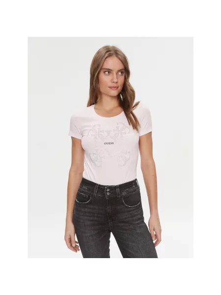 Футболка Guess розовая