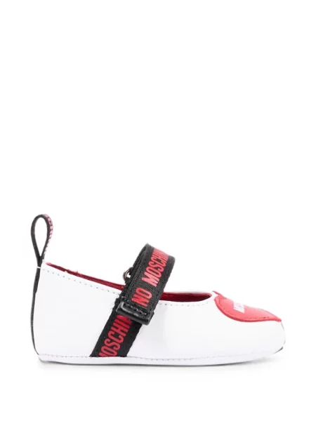 Balerinki dziecięce Moschino białe
