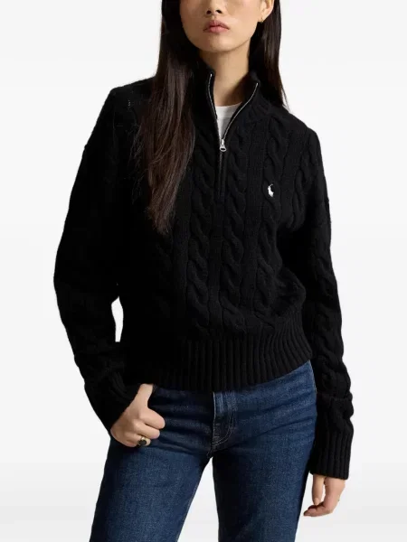 Велурени бягане с яка чорапи Polo Ralph Lauren синьо